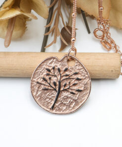 Hayat ağacı kolye yakın çekim