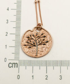 Hayat ağacı kolye ölçü ve boyut görünüm