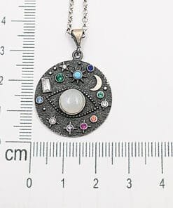 Aytaşı kolye ölçü ve boyut görünüm