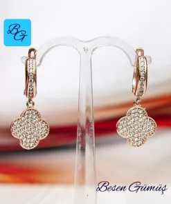 Van Cliff Model Gümüş Küpe